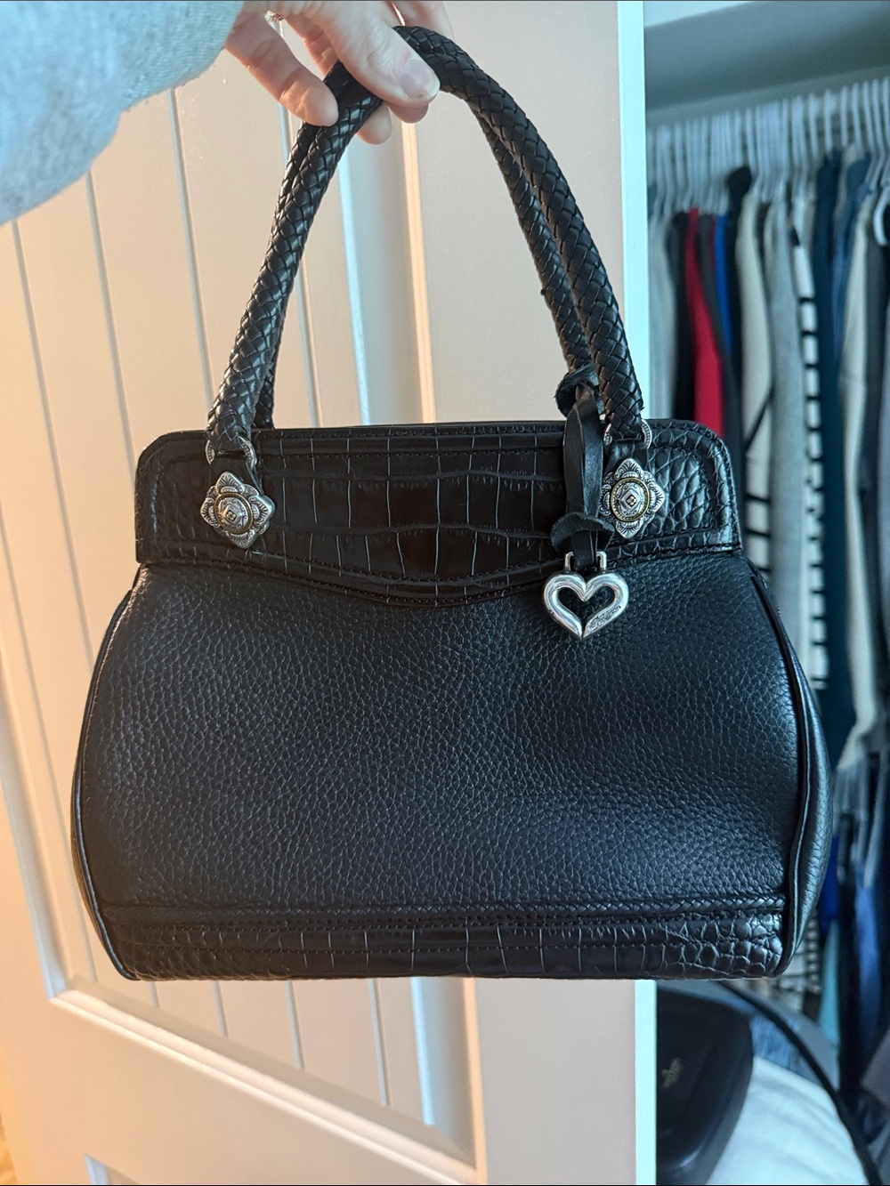 Vintage Brighton leather handbag